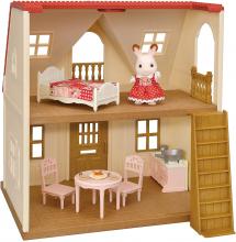 Sylvanian Families Large House With Red Roof-Attic (Secret Room) - Ha-51