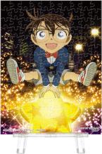 Yanoman 150 Piece Jigsaw Puzzle Petit Paris Clear Night Star Mystery Edogawa Conan (7.6x10.2cm) 2308-56 No glue required No frame required Comes with easel and piece request postcard