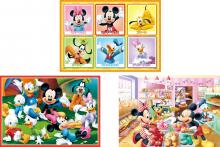 Disney (Disney) Classic Puzzle Set 500 Pieces x 4 Ceaco Disney Collection Puzzle (Parallel Import)