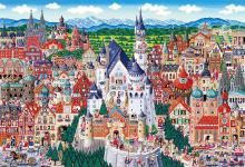 Jigsaw puzzle A piece of a dream that rains like rain 1000 pieces (50 x 75 cm)