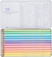 MITSUBISHI PENCIL color pencil Ponkey pencil 12 colors K800PK12CLT