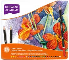 Derwent Academy color pencil color pencil metal case 24 color set 2301938