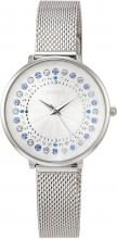 SEIKO WIRED f WIRED f Glitter system Perfume bottle image Dial with Swarovski Cut Hard Rex Glass AGEK451 Ladies Silver