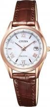 CITIZEN EXCEED Thin Pair Eco Drive EX2074-53A Silver