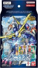 BANDAI Digimon Card Game Starter Deck HERO OF HOPE (ST-21)