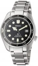 SEIKO PROSPEX Mechanical 1968 Professional Divers Contemporary Design Black Dial SBDC061Men's Silver