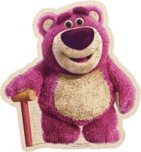 Disney Lotso 87-Piece Jigsaw Puzzle, Rigmy (19.8x21.0cm), 37-03, Includes Piece Request Postcard, Instruction Manual, and Wooden Easel