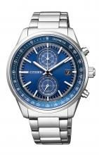 CITIZEN Collection Eco-Drive radio watch smart sports chronograph CA7030-97L men silver