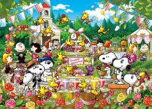1000Pieces Shining Puzzle PEANUTS Snoopy Fireworks (50x75cm)