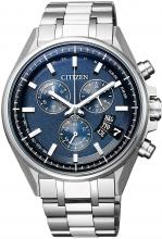 CITIZEN ATTESA Eco-Drive Radio Clock Day & Date Model Disk Type 3 Hand Day & Date AT6040-58AMen's (N)