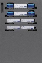 KATO N Gauge M250 Series Super Rail Cargo U50A Container Loading Add-on Set A (4-Car) Model Train 10-1722