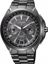 CITIZEN ATTESA Eco-Drive radio-controlled watch Direct flight Hand display type CC1085-52E Black