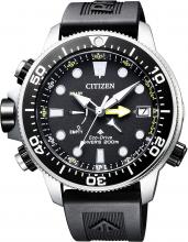 CITIZEN PROMASTER Eco-Drive Marine Series GMT Diver BJ7110-89E Men's Silver