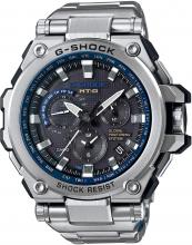 CASIO G-SHOCK MT-G GPS Hybrid Electric Wave Solar MTG-G1000D-1A2JF Silver