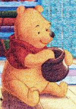 1000 Piece Jigsaw Puzzle Photomosaic Jigsaw Puzzle Winnie the Pooh (51x73.5cm)