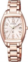 CITIZEN xC basic collection Eco-drive radio clock Happy Flight Pair limited model World limited 2,500 CB1020-54M Ladies Silver
