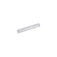 AutoExe Logo Sticker (S) White