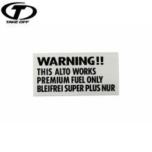 TAKE OFF Warning Sticker for A...