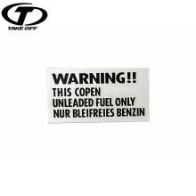 TAKE OFF COPEN Warning Sticker...