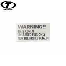 TAKE OFF COPEN Warning Sticker...