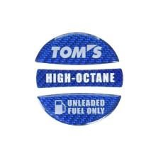 TOM'S Fuel Cap Garnish Blue (H...