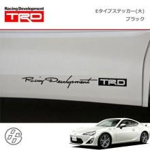 TRD E-Type Sticker (Small) Bla...