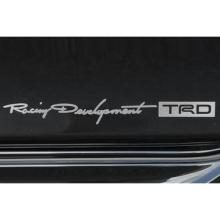 TRD Sticker Silver Small