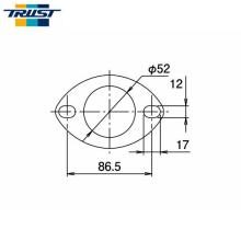 TRUST Muffler Flange, SUS50φ O...