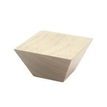 Modern wooden high-rise bowl f...