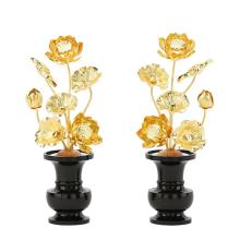 Golden Lotus Buddhist Altar Se...
