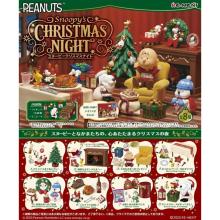Re-Ment Peanuts Snoopy SNOOPY's Christmas Night Snoopy Christmas Night Box Product 8 Types