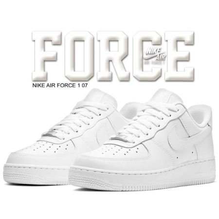 Nike Air Force 1 '07 NIKE AIR FORCE 1 07 White/White CW2288-111 Sneakers White AF1 LOW White Men’s Air Force One Low // 27.5cm(US9h) ( Marketplace Item )