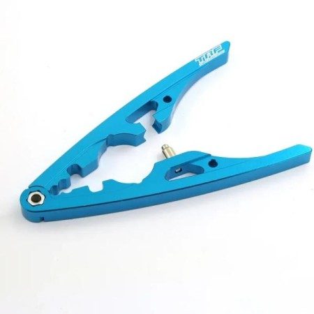 No. 3 Aluminum Damper Pliers Shock Absorber Metal Clamp Bar Ball Head Clip Tamiya  ( Marketplace Item )