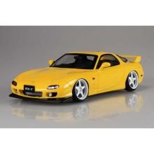 Aoshima 1/24 The Tuned Car No. 103 FD3S RX-7 '02 Air Suspension Custom (Mazda) Plastic Model