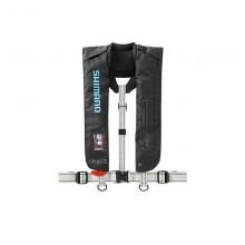 Floating Vest Daiwa DF-2608 Inflatable Life Jacket (Shoulder Type) Type A Compatible with Recreational Fishing Boats (Fishing Boats) Free Black