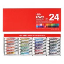 Holbein Transparent Watercolor Paint Granulating Colors 5ml WG591 24 Color Set 013591