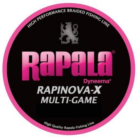 Rapala Rapinova X Multi Game 150m 1.0/20.8lb Pink PE Line