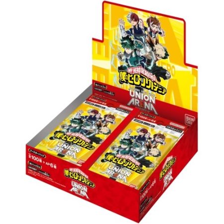 BANDAI UNION ARENA Booster Pack My Hero Academia (UA10BT) (BOX) 16 packs included