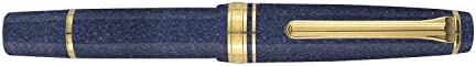 Sailor Fountain Pen Professional Gear Slim Mini Gold Medium Fine Night Blue 11-1503-342