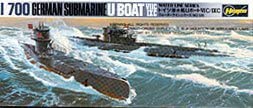 Hasegawa 1/700 U-Boat German Submarine # WLS126
