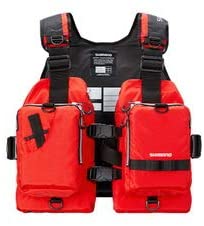 SHIMANO Life Jacket Floating Vest Game Best Light VF-068T Free Red