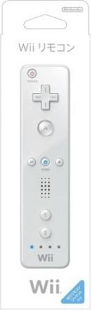 Wii remote controller (white) (includes "Wii remote controller jacket")
