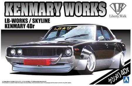 Aoshima Bunka Kyozai (AOSHIMA) 1/24 Liberty Walk No.3 LB Works Kenmeri 4Dr Plastic Model