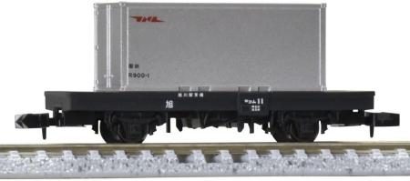 Tomytec TOMIX N gauge JNR freight car Com1 type with 20ft refrigerated container Railway model freight car 8765
