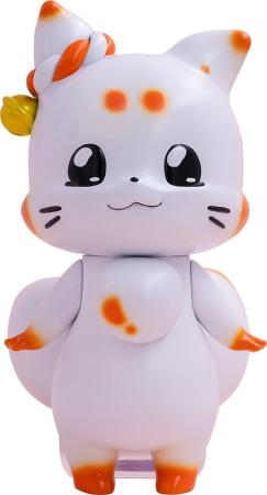 EMBER TOYS Two-tailed Fox Chibi Creature Tenko Non-scale Painted Soft Vinyl Figure