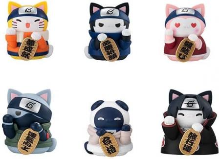MEGA CAT PROJECT NARUTO Nyarto! Lucky Cat FORTUNE One more! BOX of 6