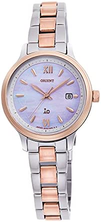 ORIENT iO Io Quartz Made in Japan with Domestic Manufacturer Warranty RN-WG0415A Women's White Silver