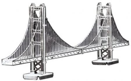 Metallic Nano Puzzle Golden Gate Bridge TMN-01