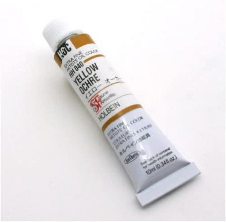 Holbein Oil Paint No. 4 (10ml) Yellow Oaker