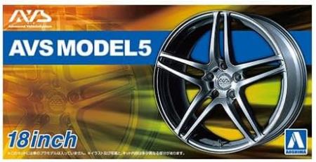 Aoshima Bunka Kyozai (AOSHIMA) The Tuned Parts Series 1/24 AVS MODEL5 18-inch Plastic Model